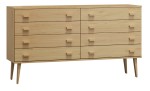Komoda sosnowa drewniana Venuci nr2 175 cm 4s