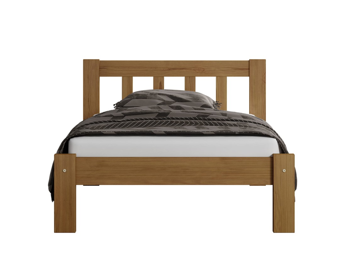 Łóżko sosnowe Ofelia 90x200 dąb