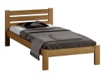 Łóżko sosnowe Azja 90x200 dąb
