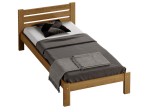 Łóżko sosnowe Azja 90x200 dąb