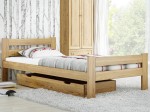 Łóżko drewniane Manta 90x200 eko dąb