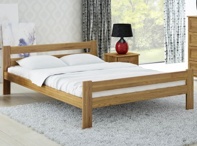 Łóżko drewniane Manta 120x200 eko dąb