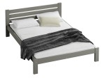 OUTLET - Łóżko sosnowe Azja 160x200 szare