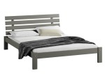 OUTLET - Łóżko sosnowe Klara 140x200 szare