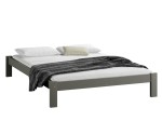 OUTLET - Łóżko sosnowe Liliana 140x200 szare