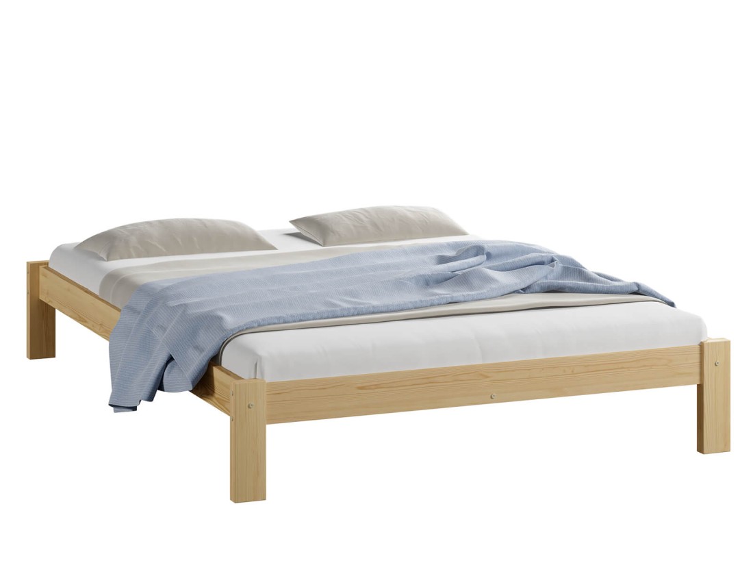 Łóżko sosnowe Liliana 160x200 sosna