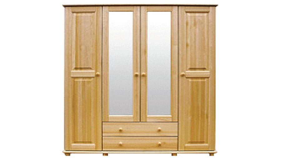 Outlet – Szafa sosnowa 4D nr1 S180 SOSNA