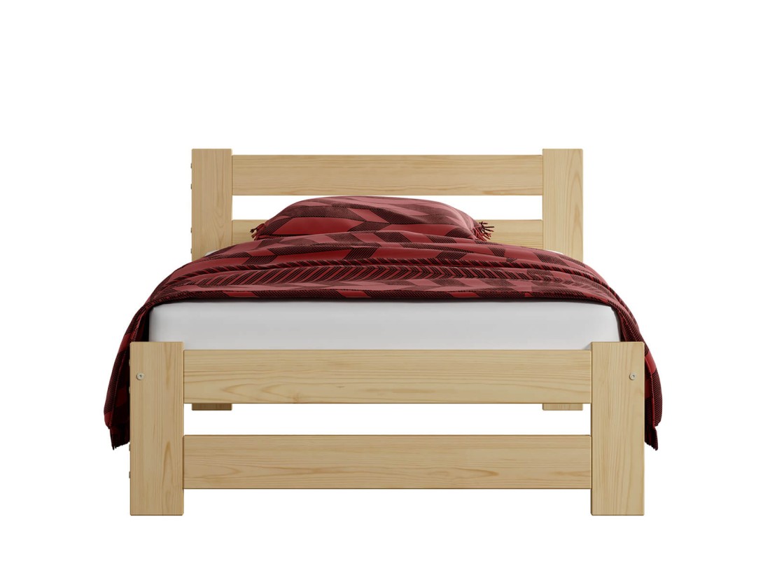 Łóżko drewniane Kada 90x200 eko sosna