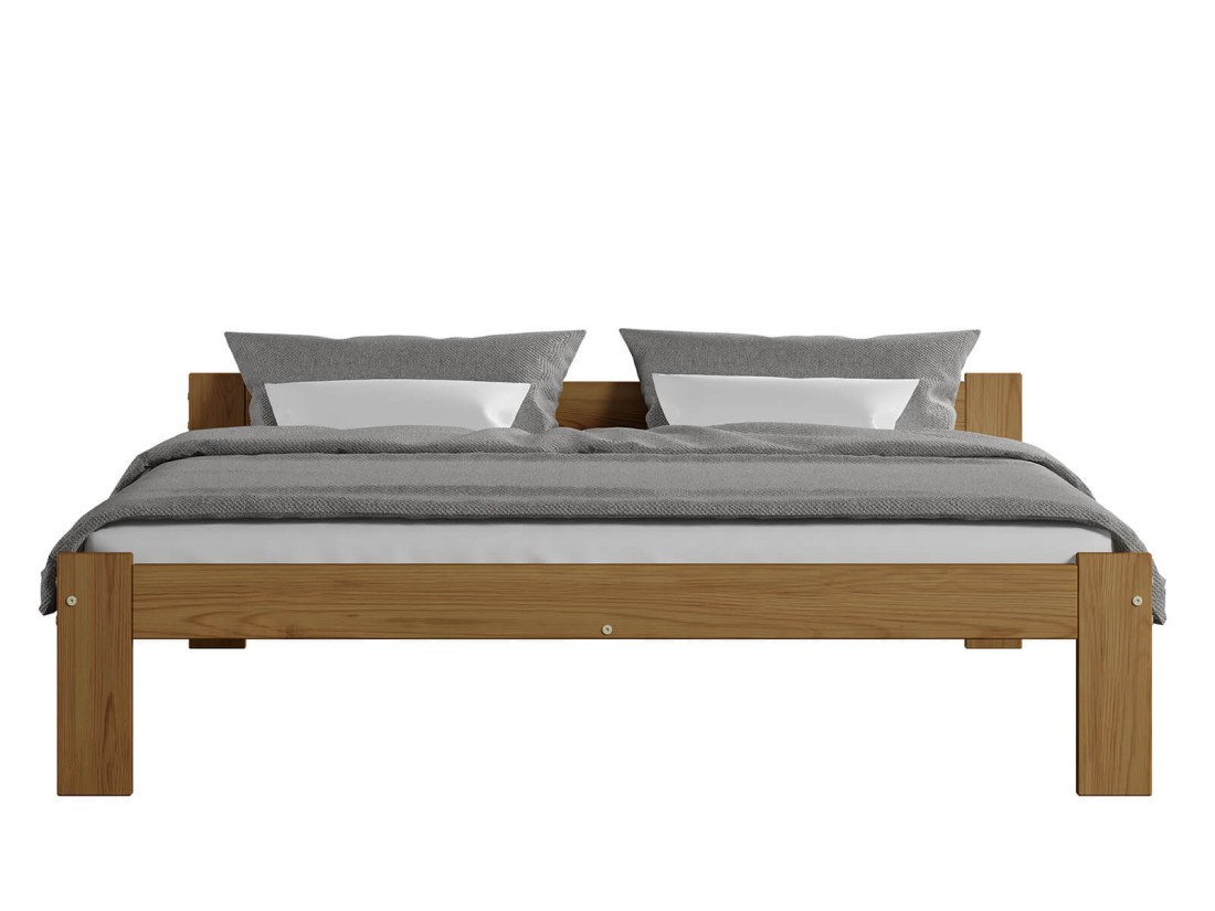 Łóżko drewniane Naba 120x200 eko dąb