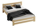 Outlet - Łóżko ekologiczne drewniane Oliwia 160x200 Sosna