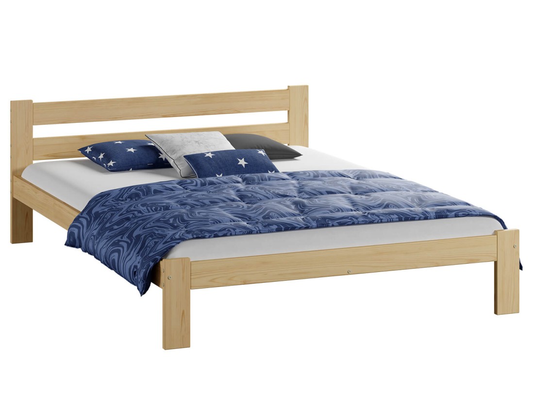 Łóżko drewniane Mato 120x200 eko sosna