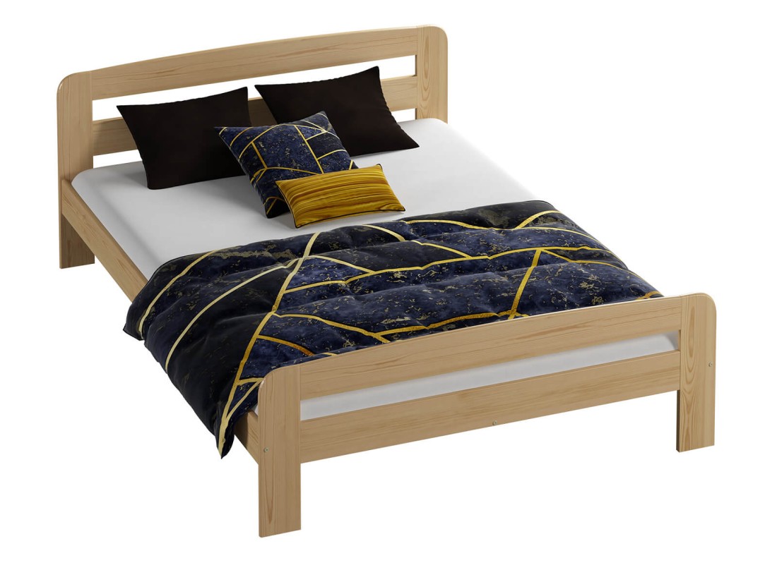 Łóżko sosnowe Klaudia 120x200 sosna