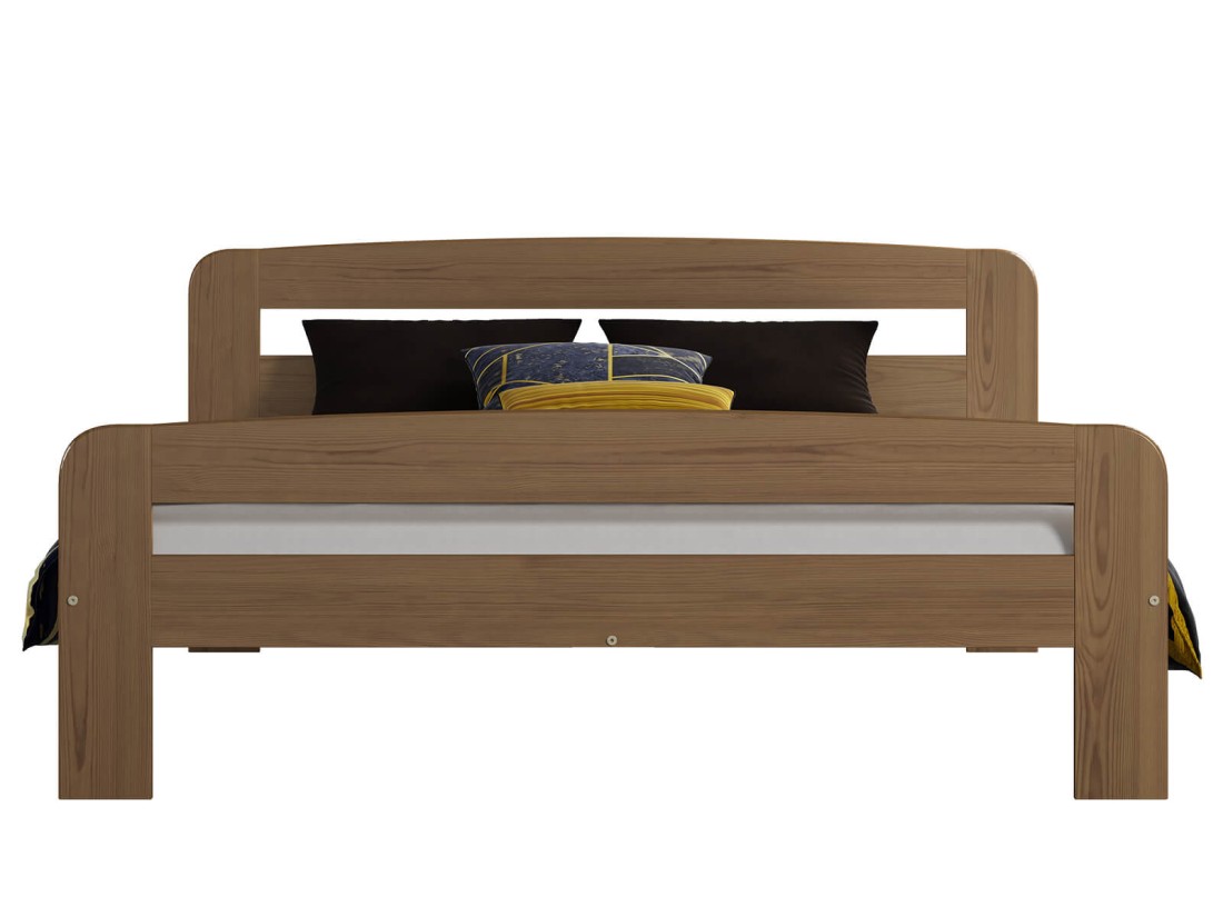 Łóżko sosnowe Klaudia 120x200 dąb