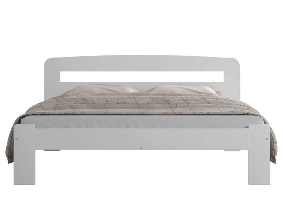 Łóżko drewniane Sara 140x200 białe