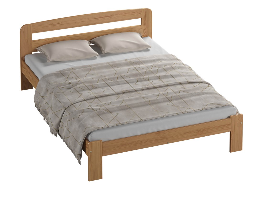 Łóżko drewniane Sara 120x200 olcha