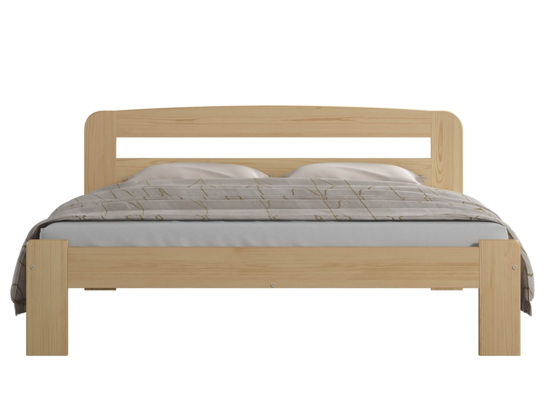 Łóżko drewniane Sara 140x200 sosna