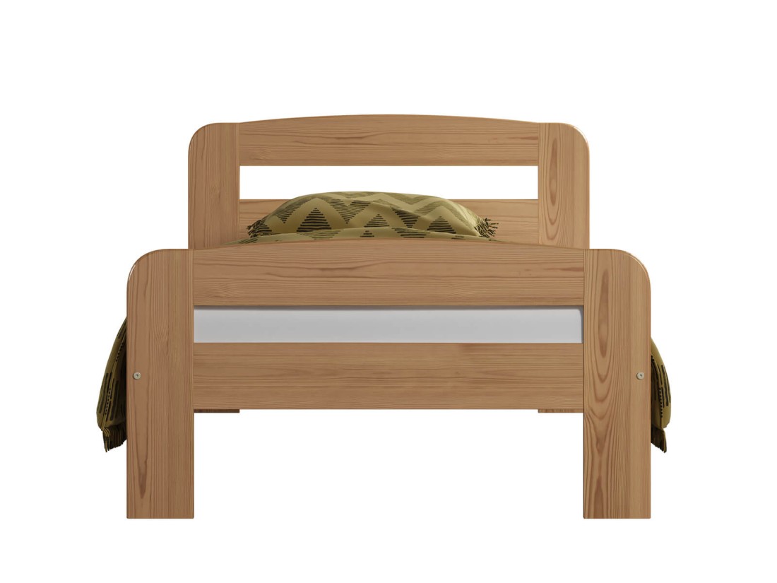 Łóżko sosnowe Klaudia 90x200 olcha