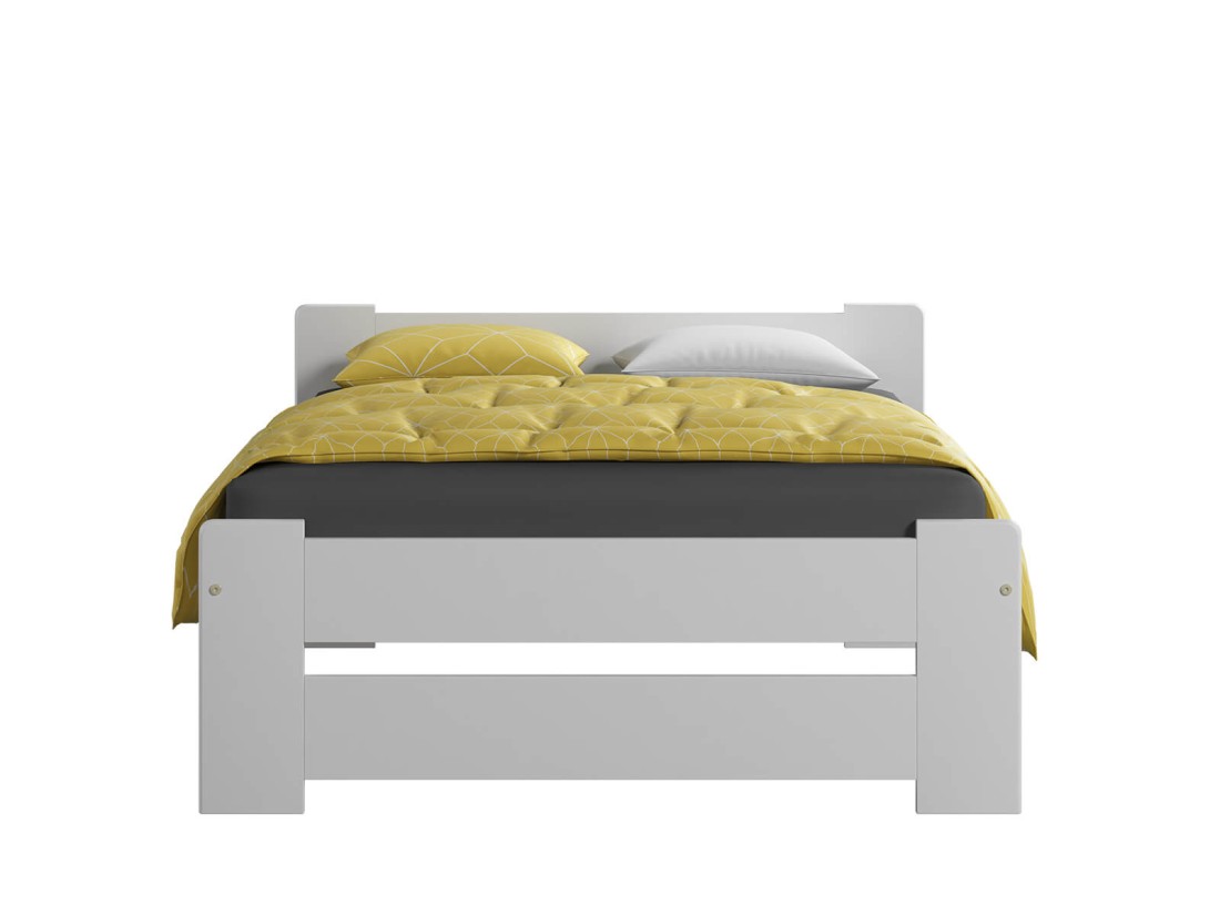 Łóżko drewniane Niwa 90x200 BIAŁE