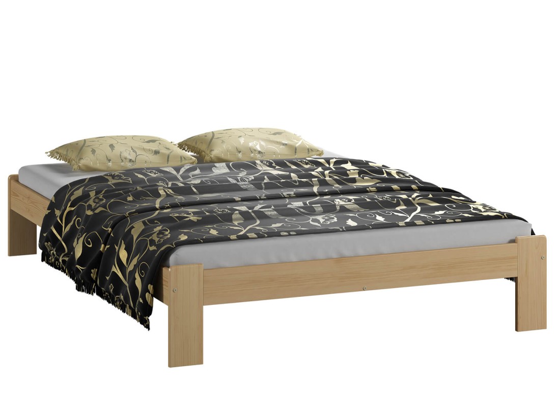 Łóżko drewniane Ada 120x200 sosna