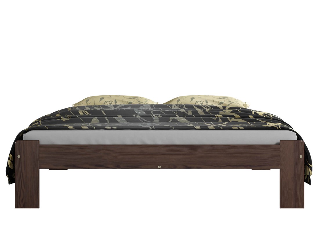 Łóżko drewniane Ada 120x200 orzech