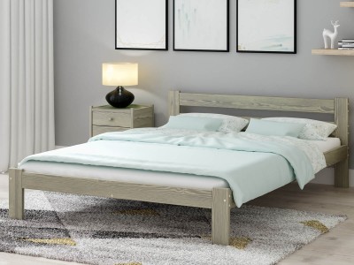 Łóżko drewniane Mato 120x200 EKO Dąb truflowy