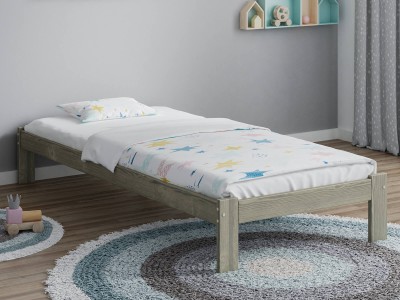 Łóżko drewniane Irys 90x200 EKO Dąb truflowy