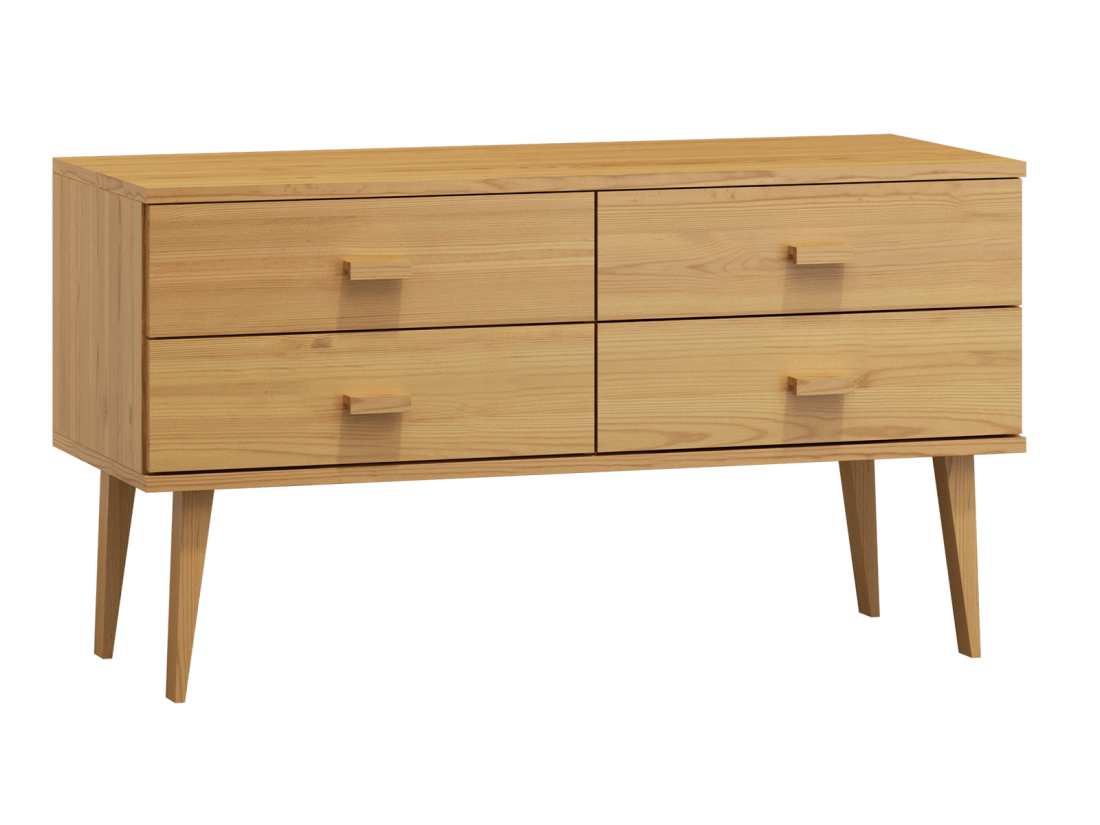 Komoda sosnowa drewniana Venuci nr2 155 cm 2s