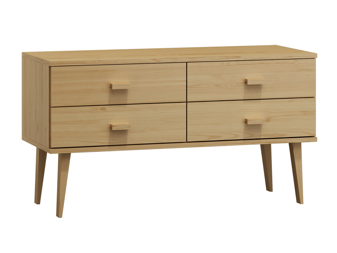 Komoda sosnowa drewniana Venuci nr2 155 cm 2s