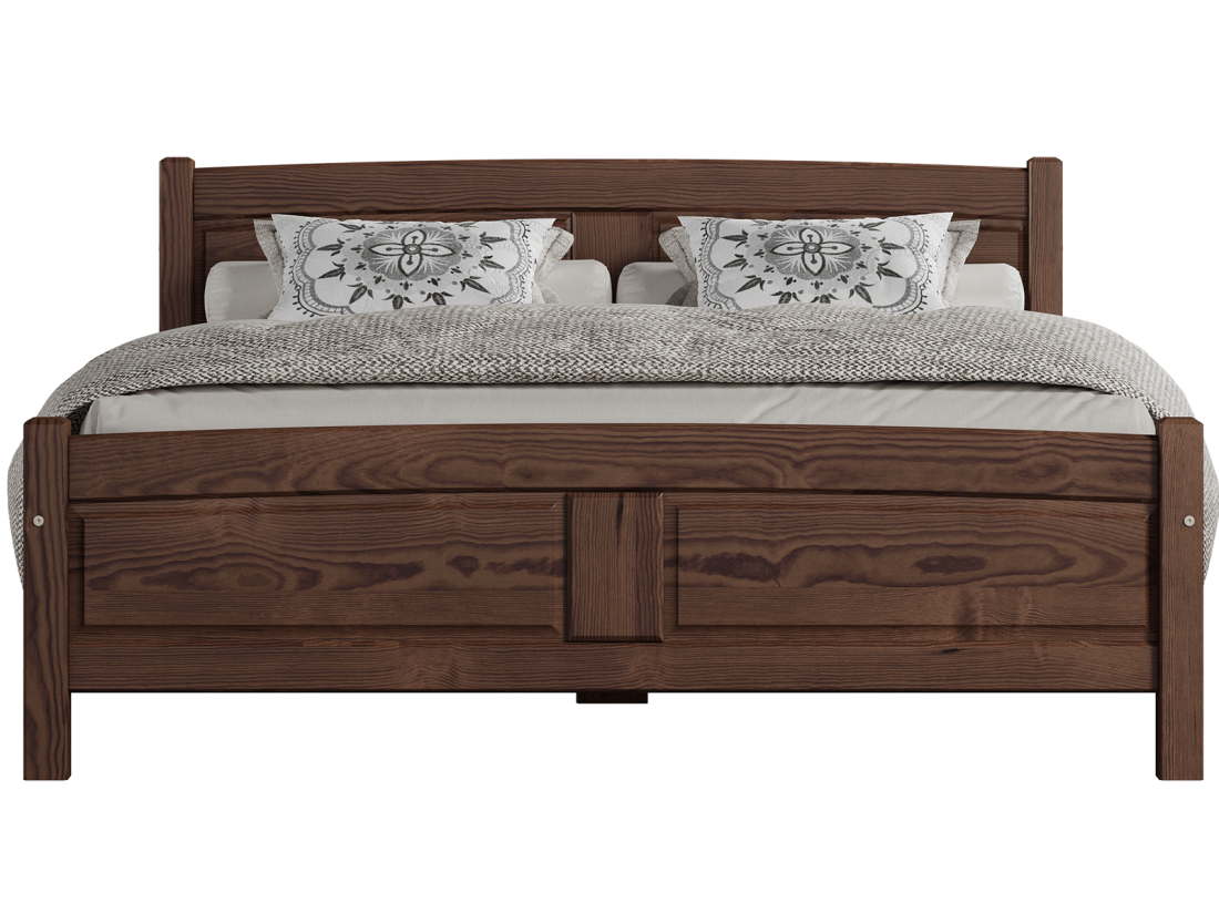 Łóżko drewniane Julia 180x200 ORZECH