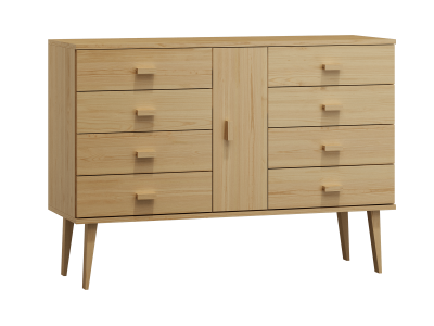 Komoda sosnowa drewniana Venuci nr4 155 cm 4s