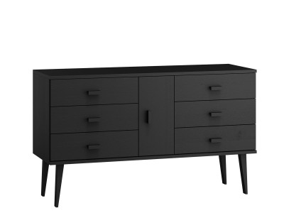 Komoda sosnowa drewniana Venuci nr4 135 cm 3s