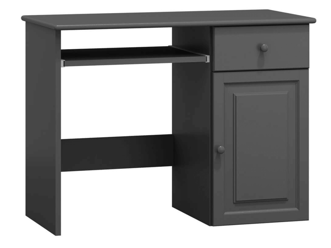 Biurko sosnowe MARCO głębokość 48cm szare