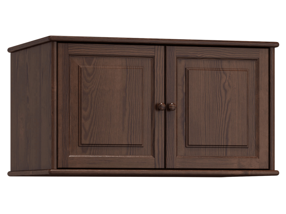 Nadstawka sosnowa nr2 szer. 80cm orzech