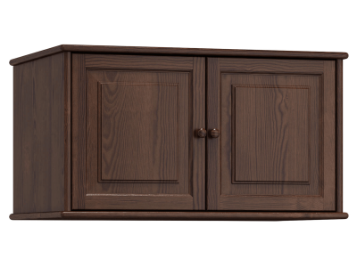 Nadstawka sosnowa nr2 szer. 80cm orzech