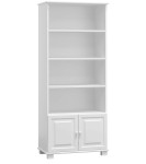 Biblioteczka sosnowa nr3 biała