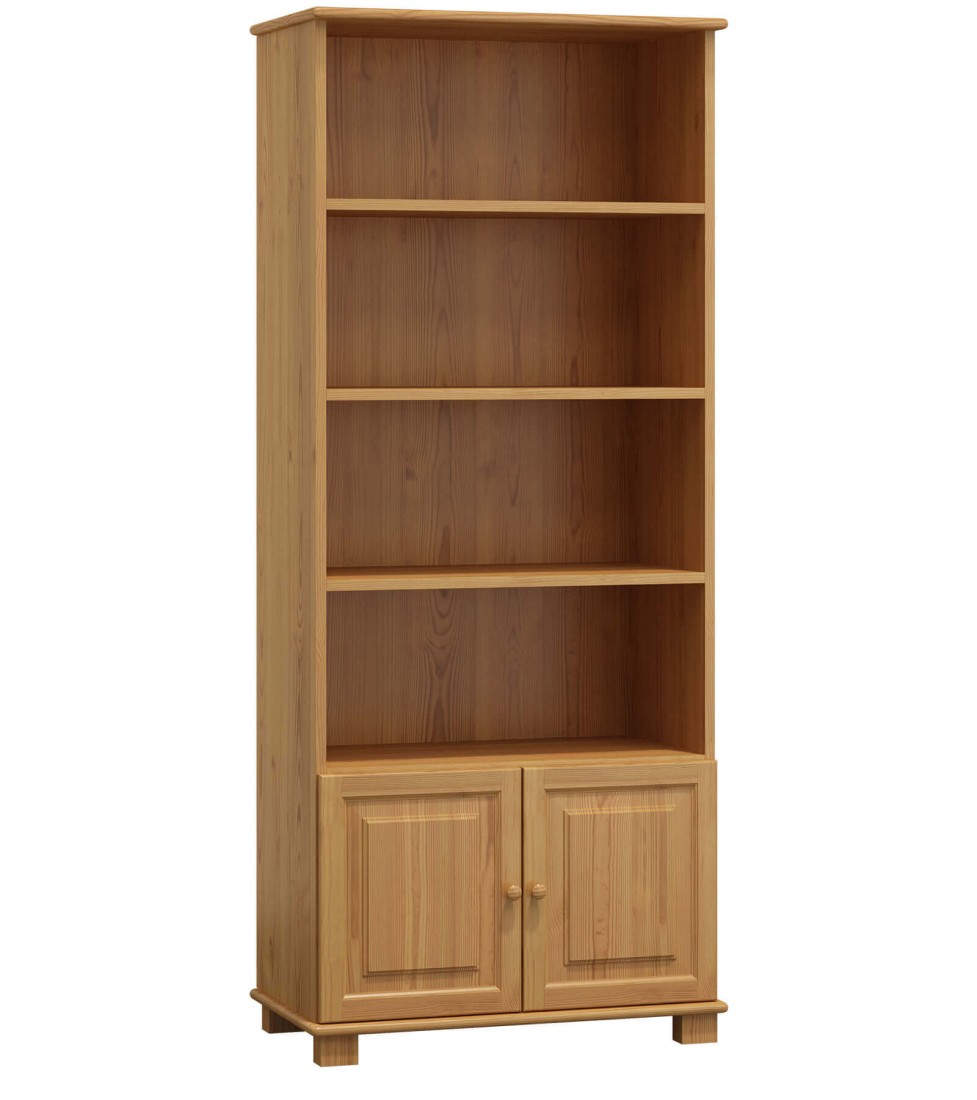 Biblioteczka sosnowa nr3 olcha