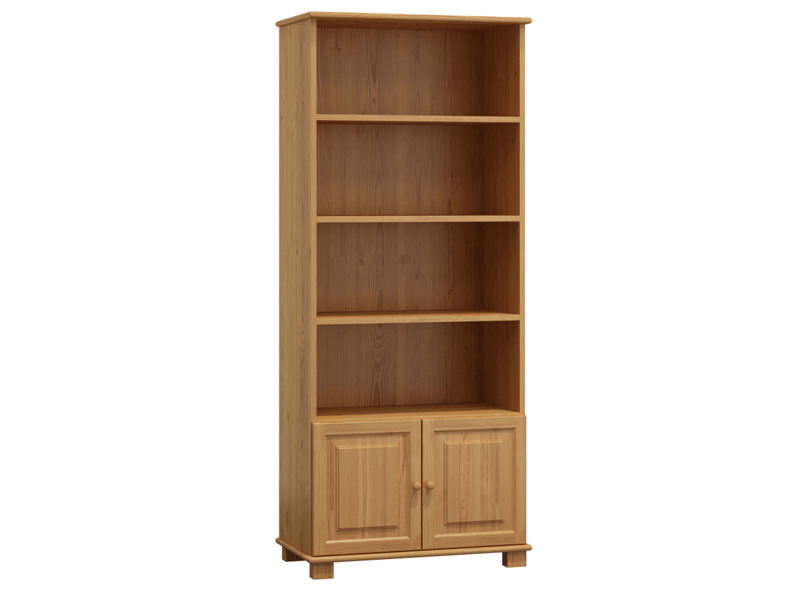 Biblioteczka sosnowa nr3 olcha