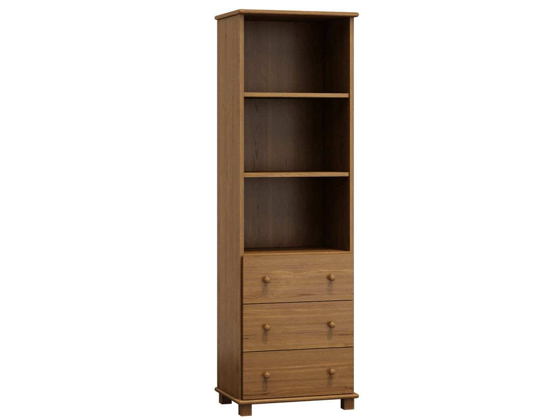 Biblioteczka sosnowa nr4 dąb