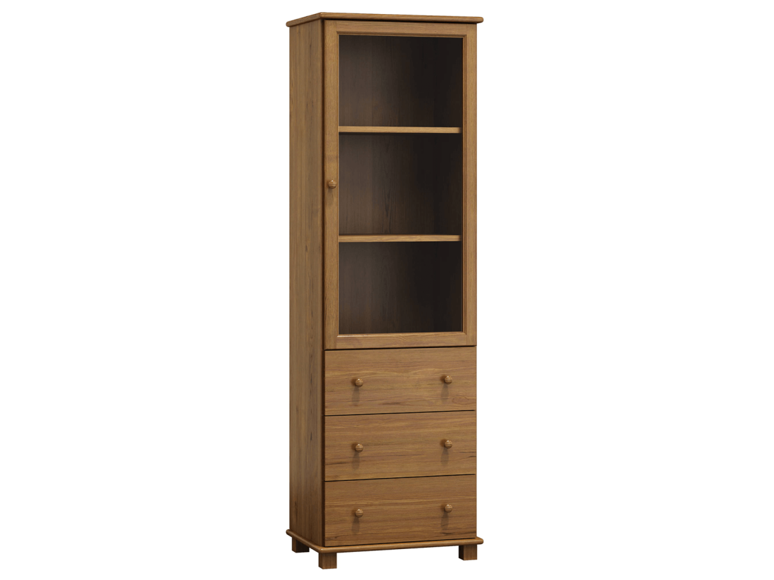 Witryna drewniana nr6 dąb