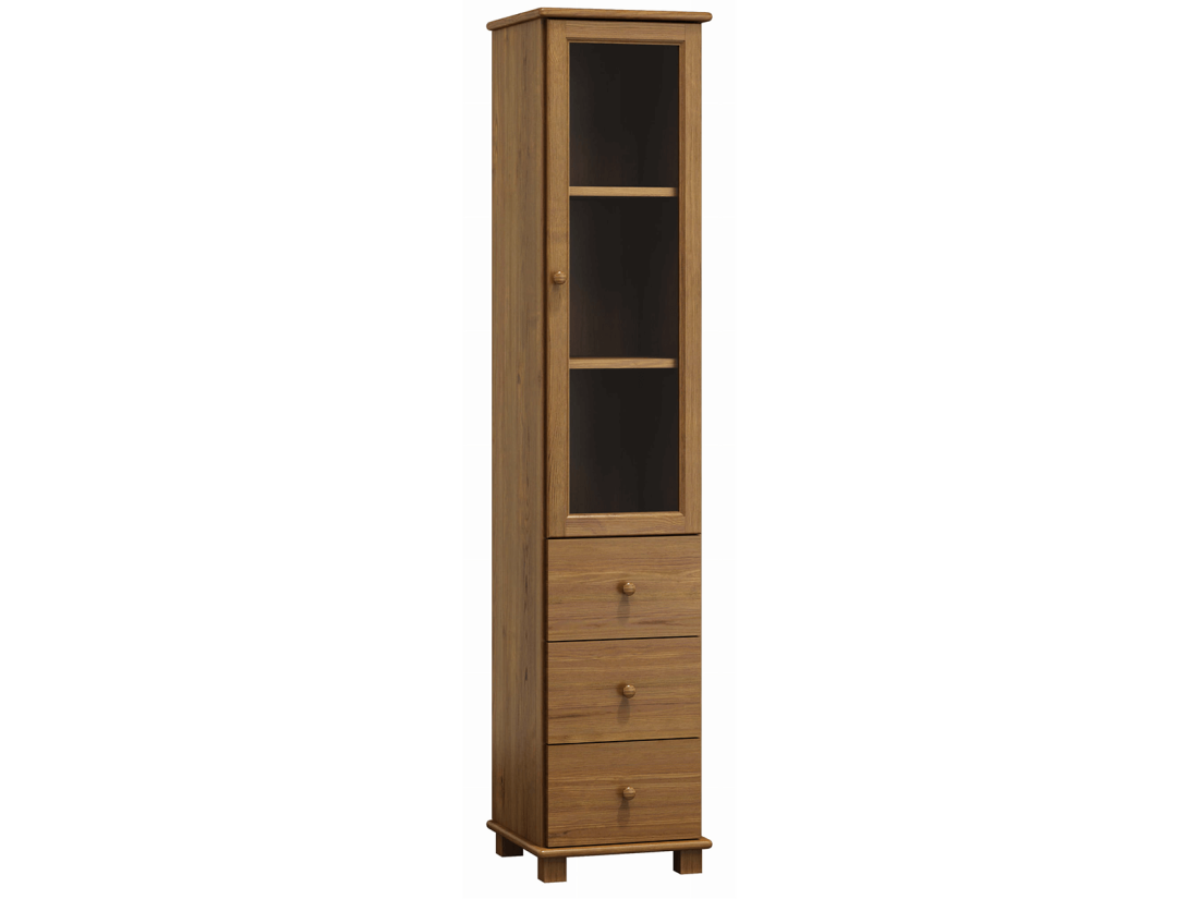 Witryna sosnowa nr7 dąb