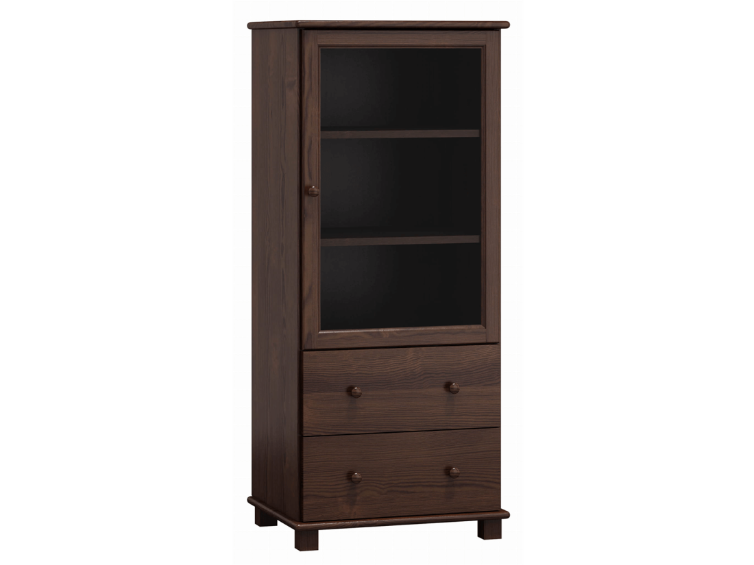 Witryna sosnowa nr9 orzech