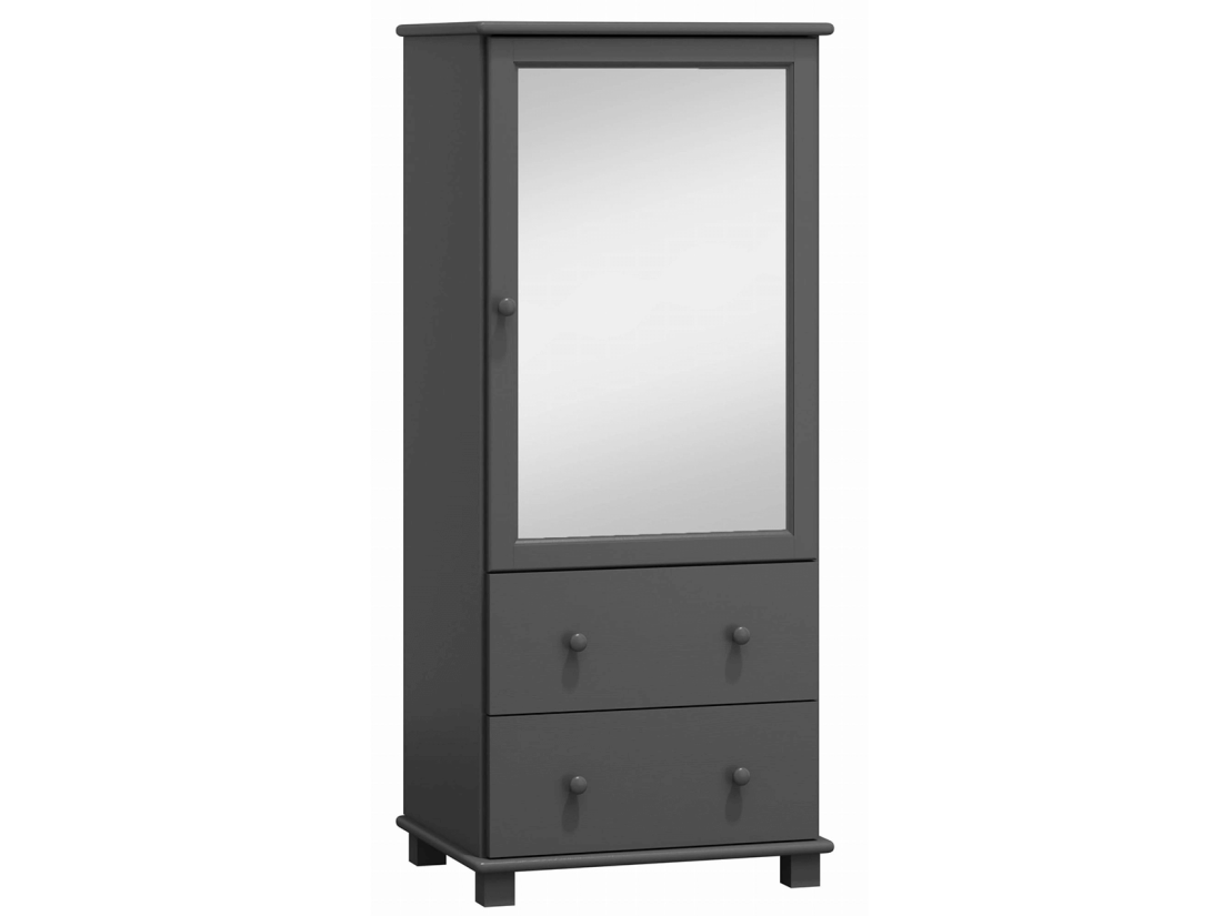 Witryna sosnowa nr10 szara