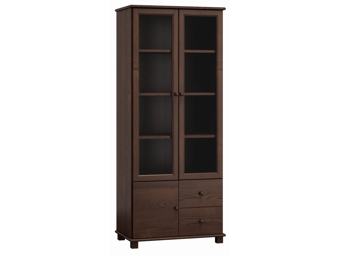 Witryna sosnowa nr12 orzech