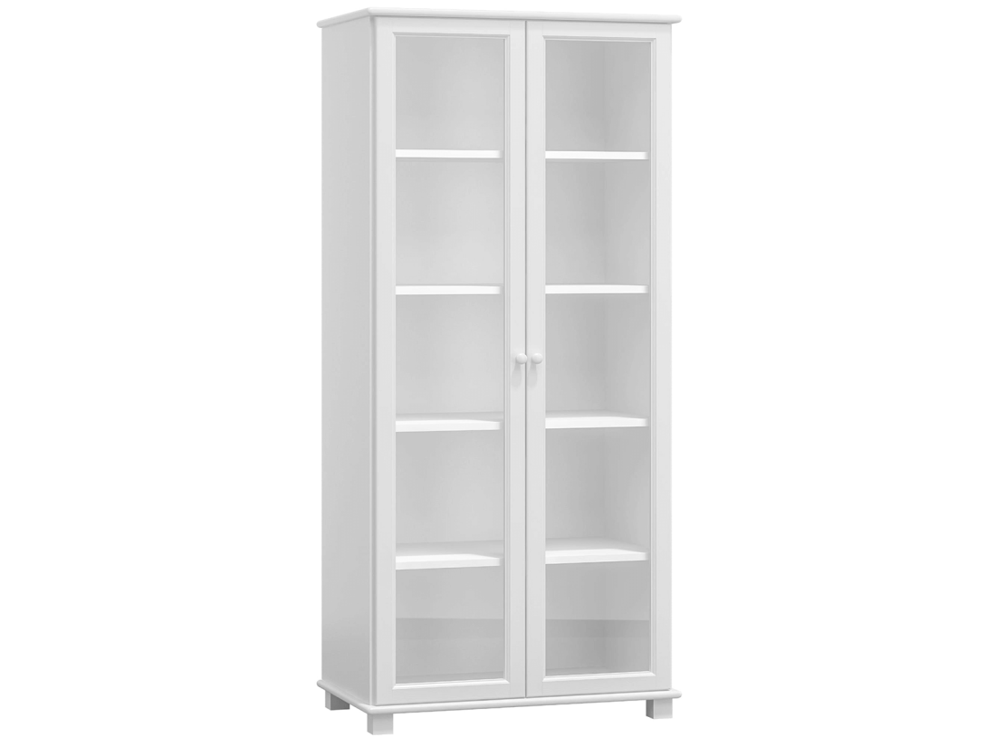 Witryna sosnowa nr14 biała