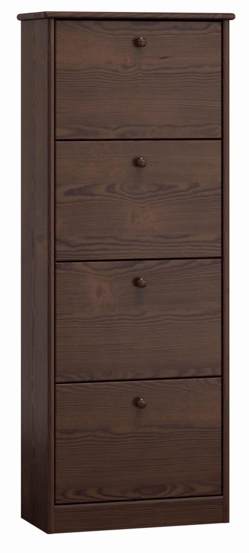 Szafka na buty sosnowa nr2 orzech