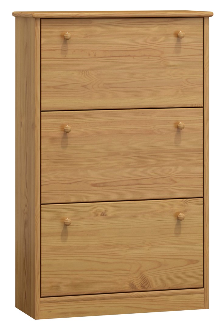 Szafka na buty sosnowa nr3 olcha