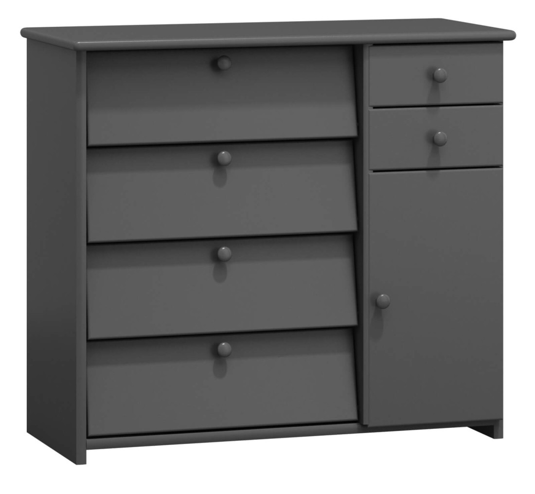 Szafka na buty sosnowa nr12 szara