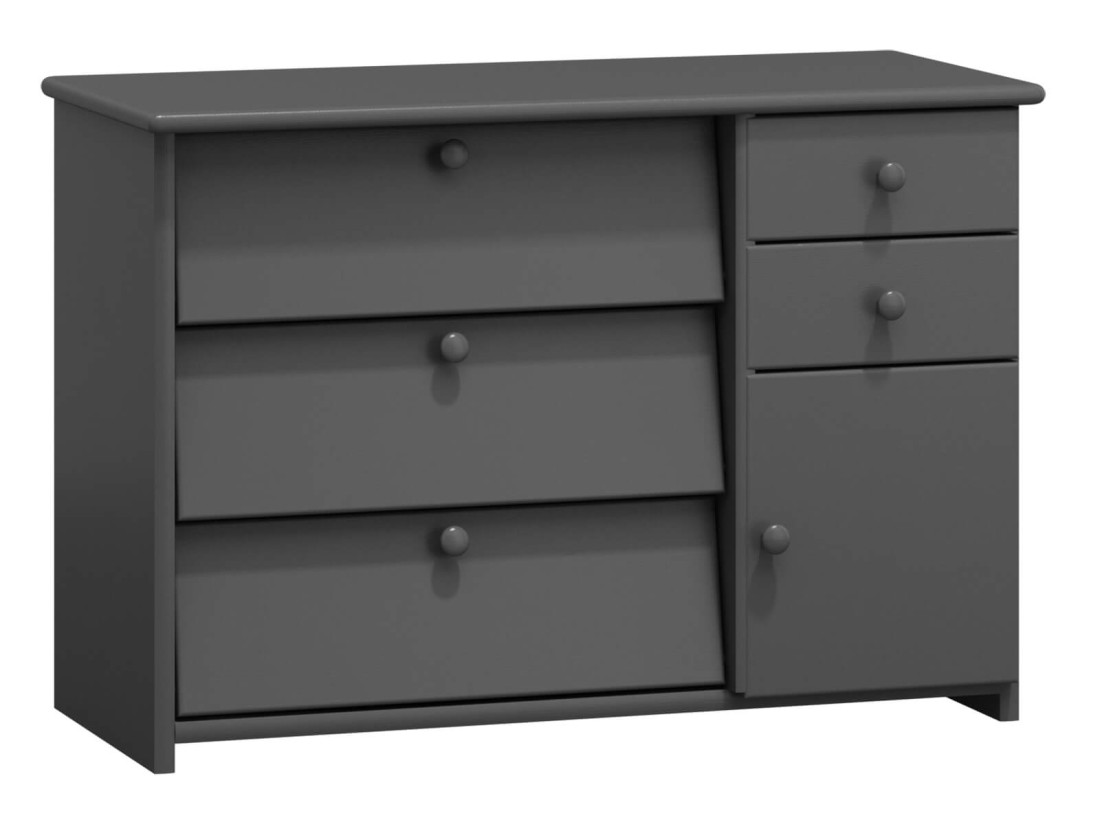 Szafka na buty sosnowa nr14 szara