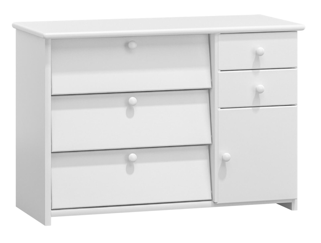 Szafka na buty sosnowa nr14 biała