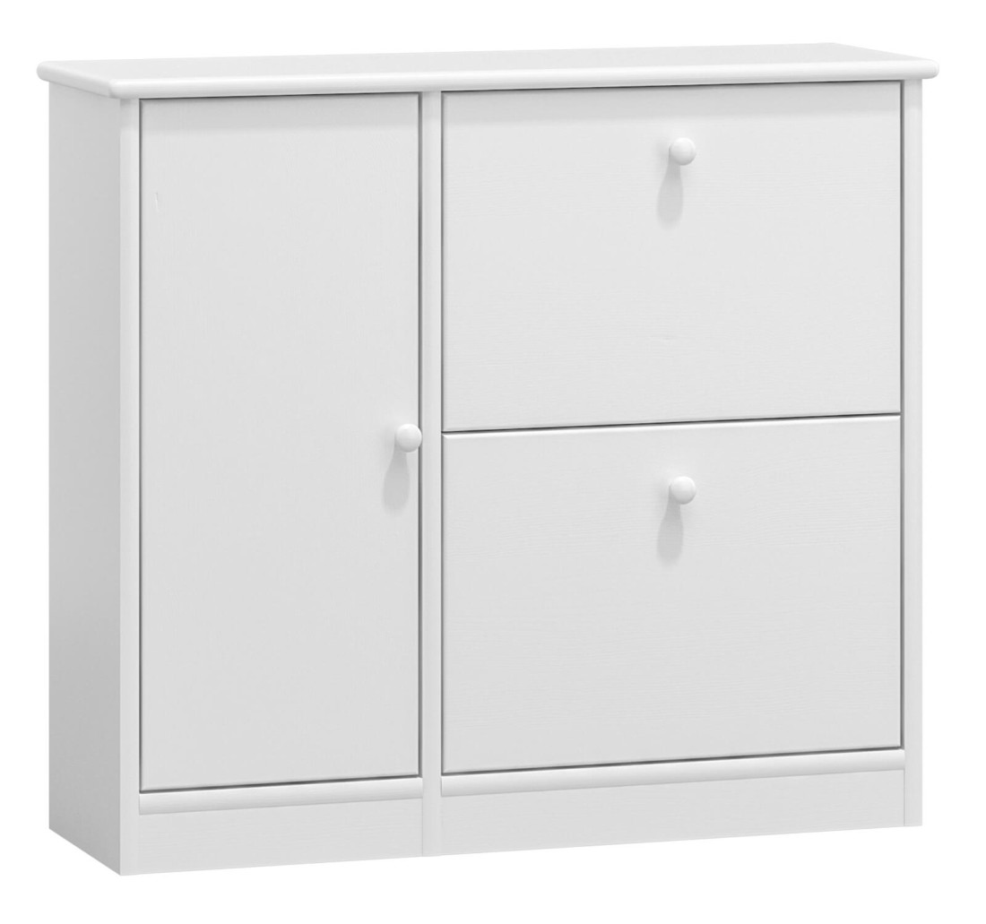 Szafka na buty drewniana nr18 biała